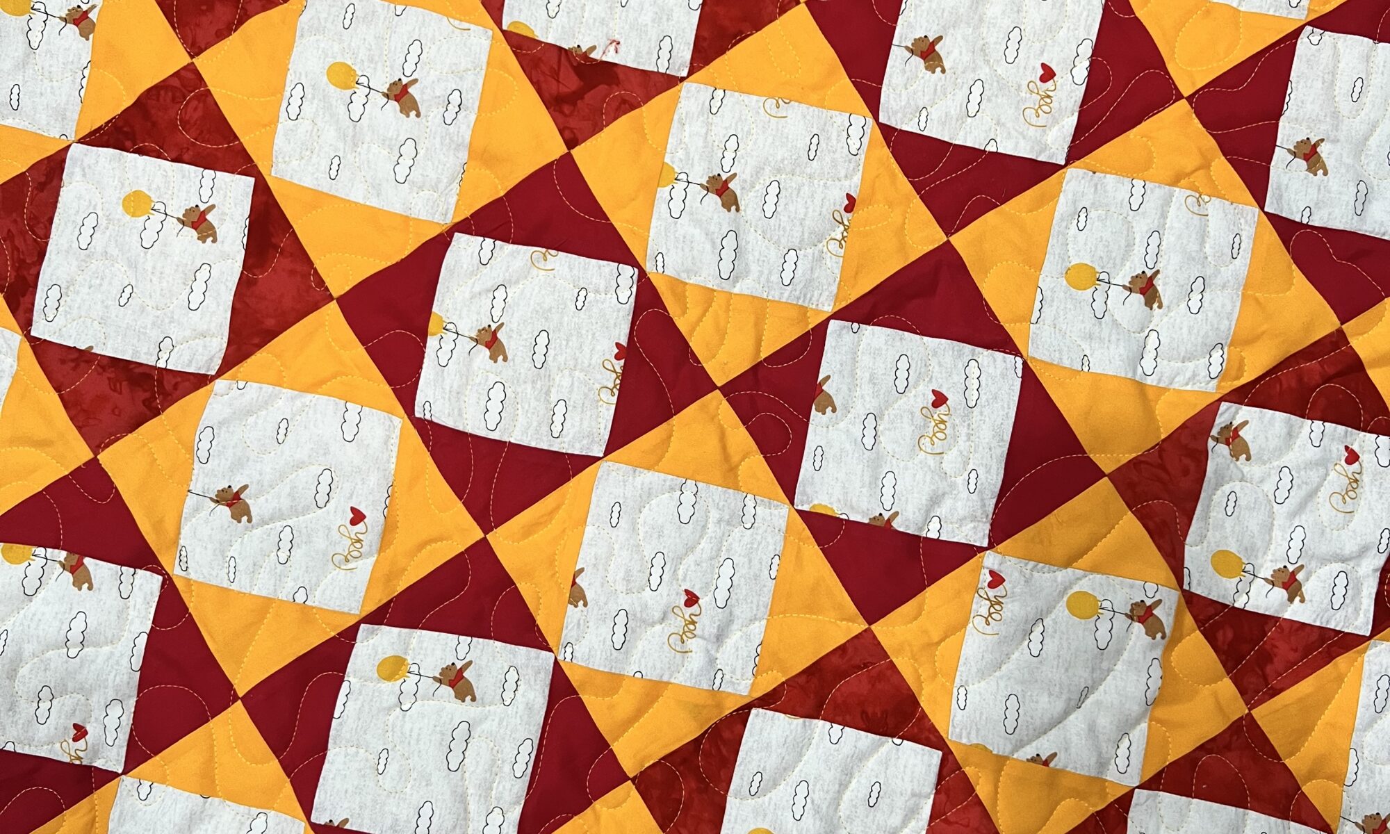 Quilts by Big Wes presents: Winnie-the-Pooh Baby Quilt