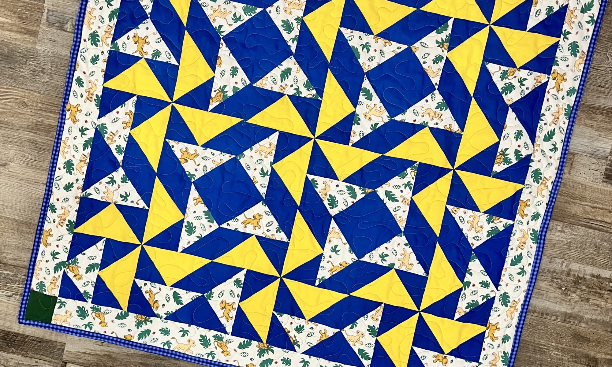 Quilts by Big Wes presents: Caribbean Blue Quilt