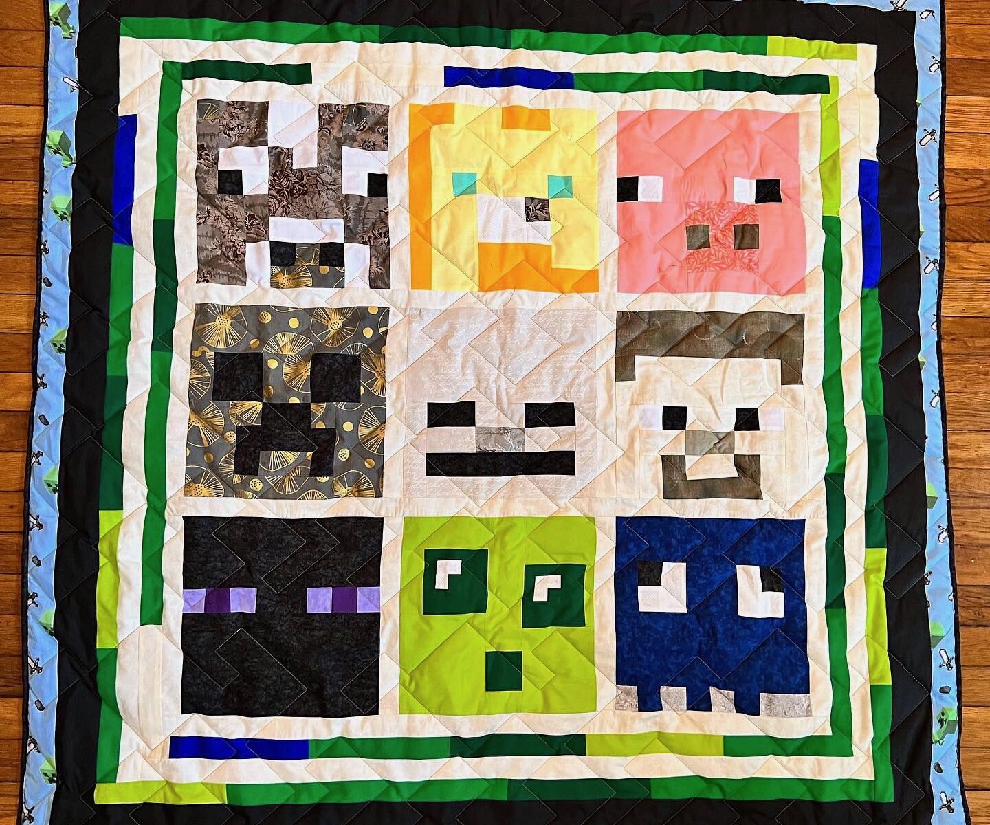 Quilts by Big Wes presents: Minecraft Quilt