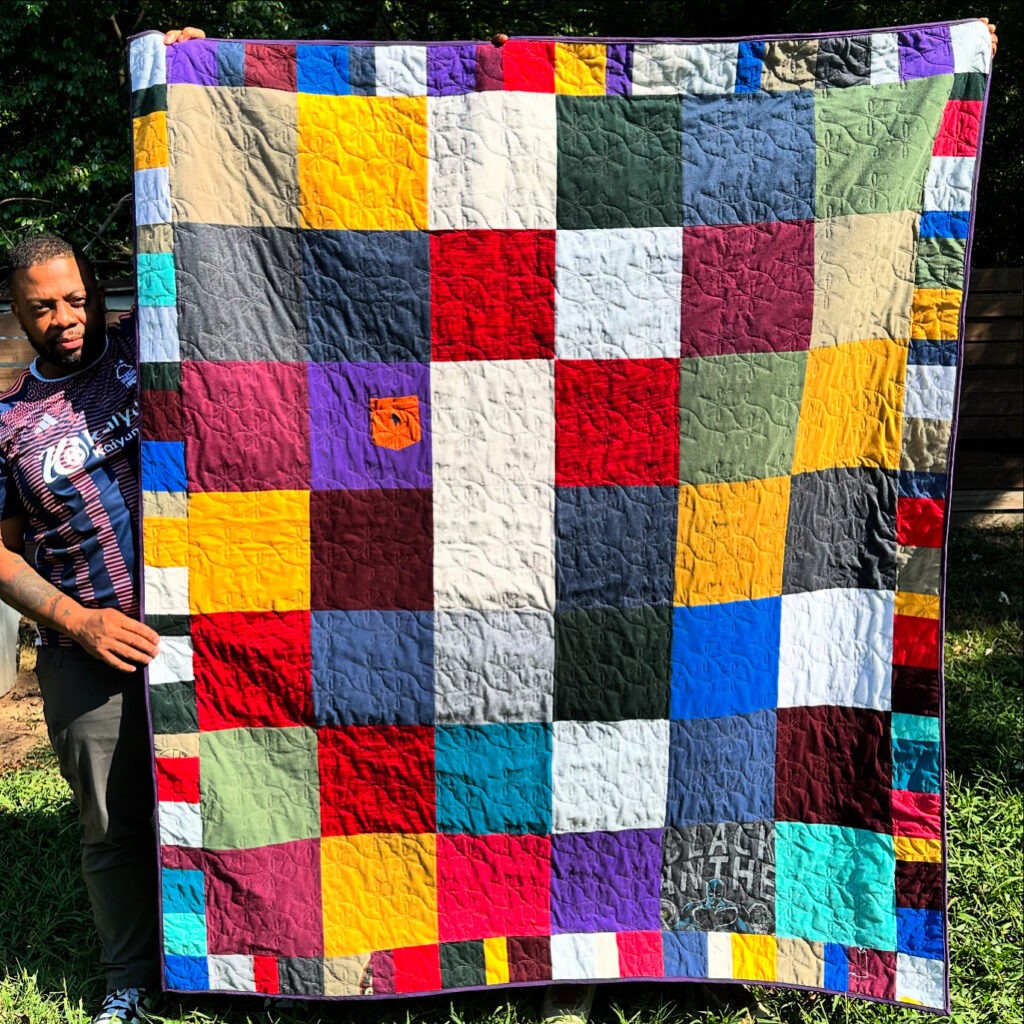 Upcycled Memory Quilt